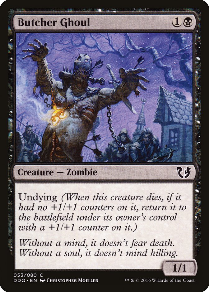 Butcher Ghoul [Duel Decks: Blessed vs. Cursed] | Gamers Paradise