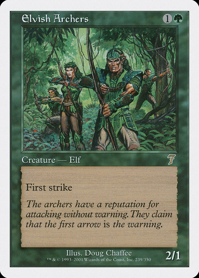 Elvish Archers [Seventh Edition] | Gamers Paradise