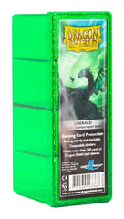 Dragon Shield: Four-Compartment Deck Box - Emerald | Gamers Paradise