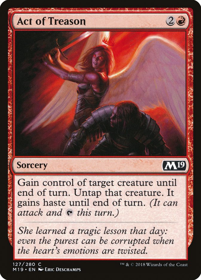 Act of Treason [Core Set 2019] | Gamers Paradise