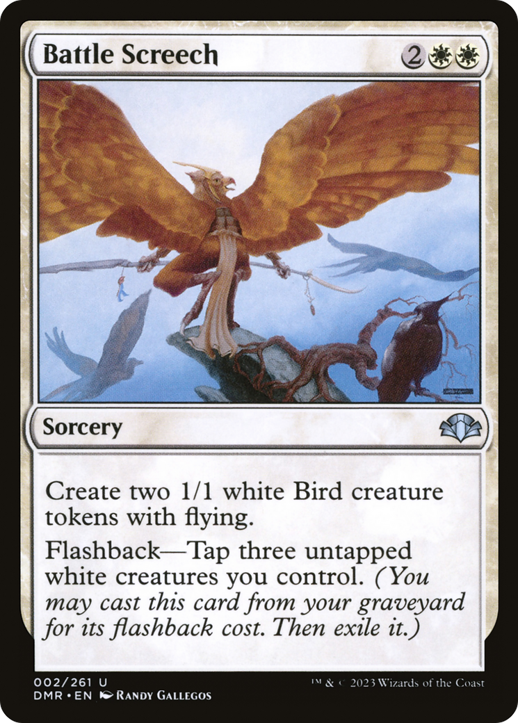 Battle Screech [Dominaria Remastered] | Gamers Paradise