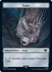 Ballistic Boulder // Food Token (11) Double-Sided Token [The Lord of the Rings: Tales of Middle-Earth Tokens] | Gamers Paradise