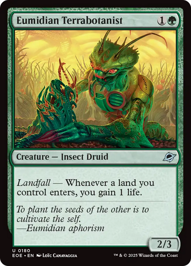 Eumidian Terrabotanist [Edge of Eternities] | Gamers Paradise
