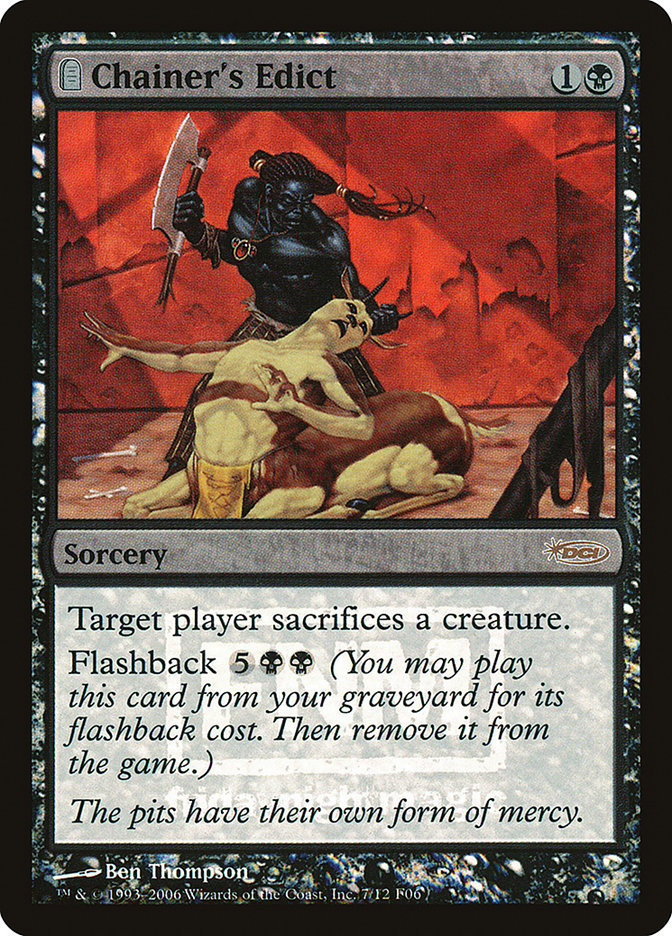 Chainer's Edict [Friday Night Magic 2006] | Gamers Paradise