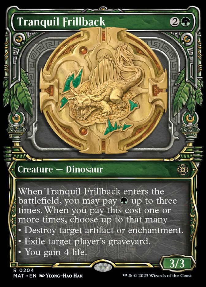 Tranquil Frillback (Showcase Halo Foil) [March of the Machine: The Aftermath] | Gamers Paradise