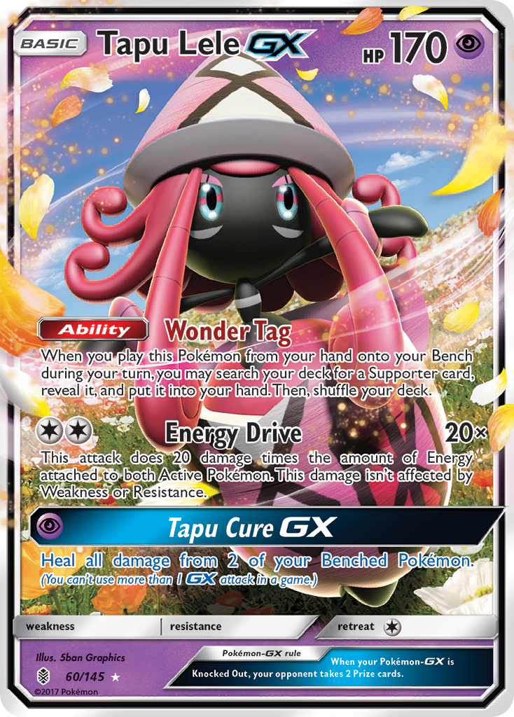 Tapu Lele GX (60/145) [Sun & Moon: Guardians Rising] | Gamers Paradise