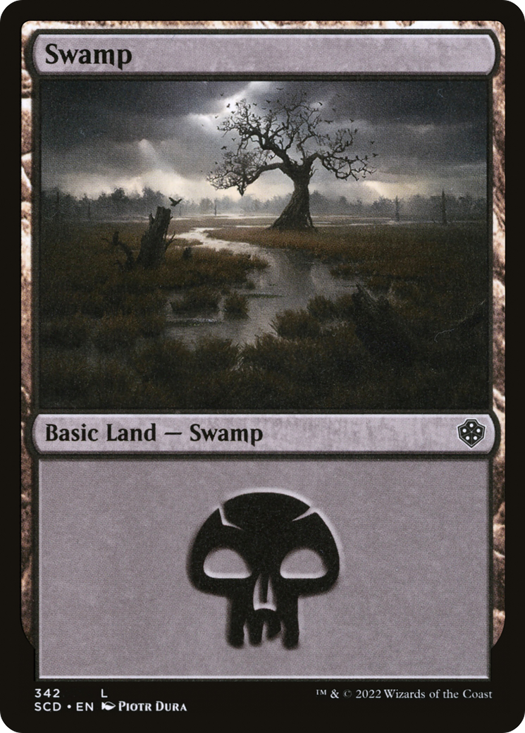 Swamp (342) [Starter Commander Decks] | Gamers Paradise