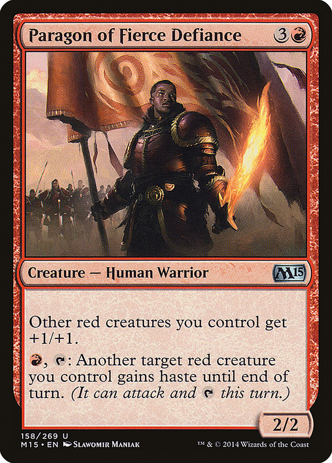 Paragon of Fierce Defiance [Magic 2015] | Gamers Paradise
