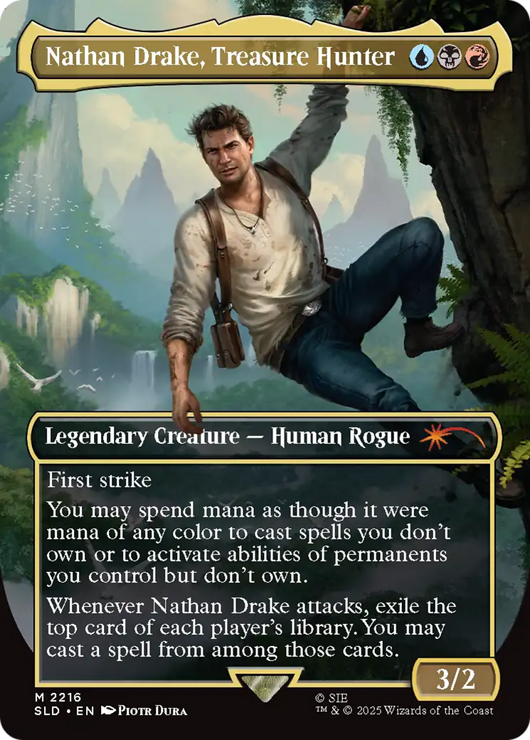 Nathan Drake, Treasure Hunter [Secret Lair Drop Series] | Gamers Paradise