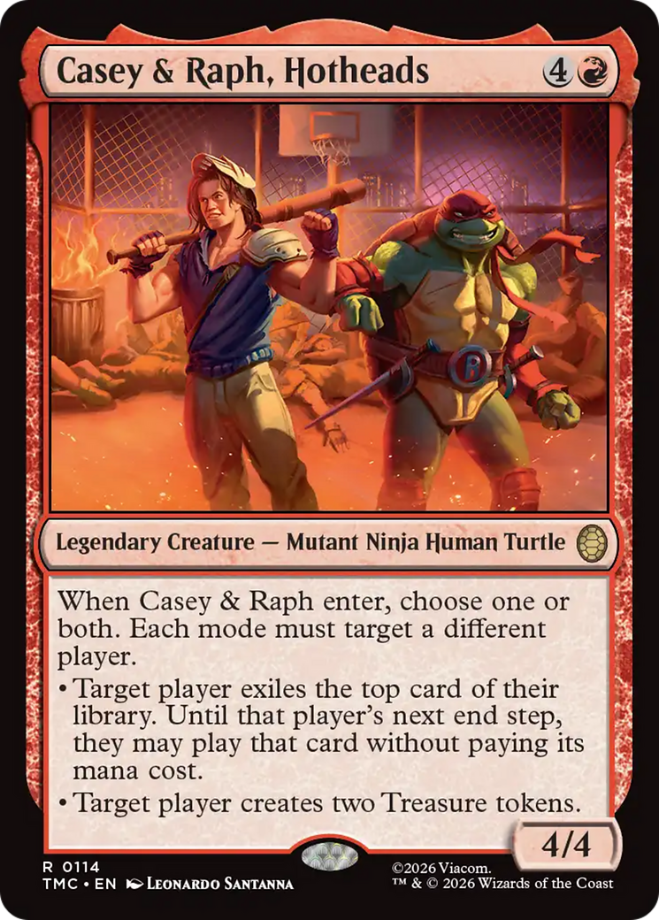 Casey & Raph, Hotheads [Teenage Mutant Ninja Turtles Commander] | Gamers Paradise