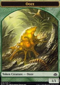 Ooze (016) // Ooze (017) Double-Sided Token [Planechase Anthology Tokens] | Gamers Paradise