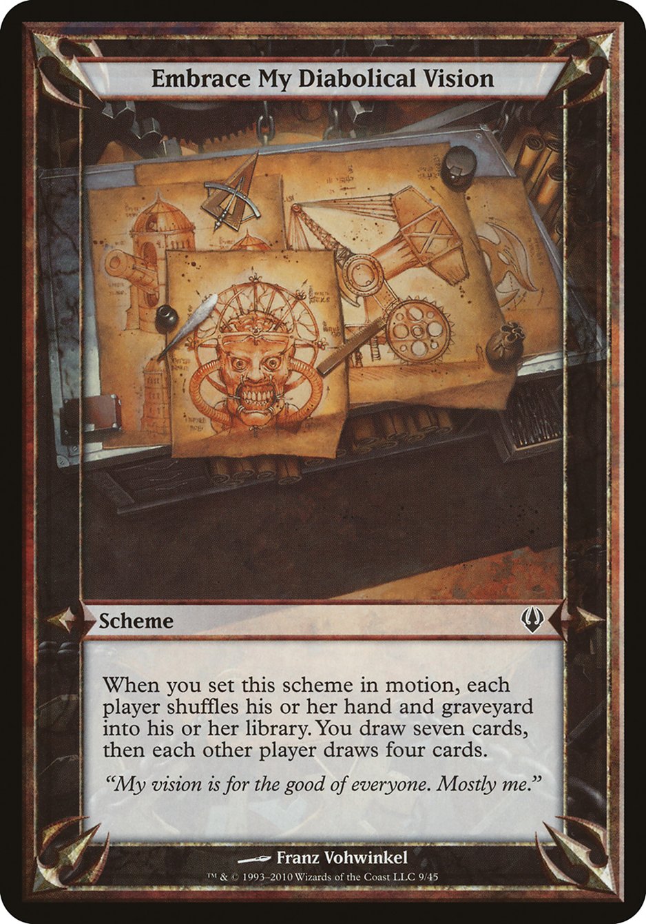 Embrace My Diabolical Vision (Schemes) [Archenemy Schemes] | Gamers Paradise