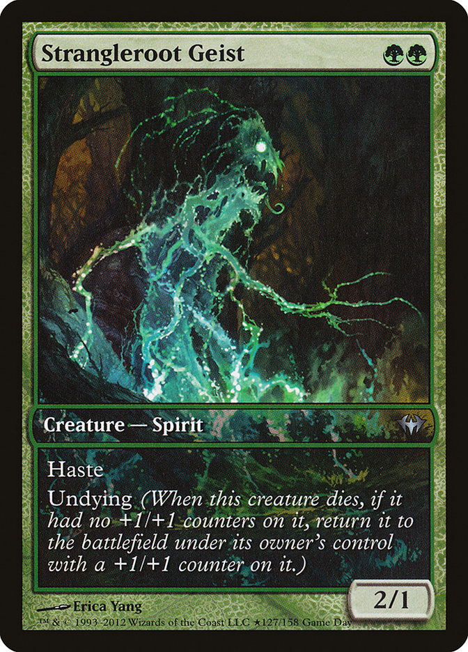 Strangleroot Geist (Game Day) [Dark Ascension Promos] | Gamers Paradise