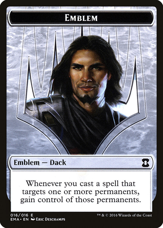 Dack Fayden Emblem [Eternal Masters Tokens] | Gamers Paradise