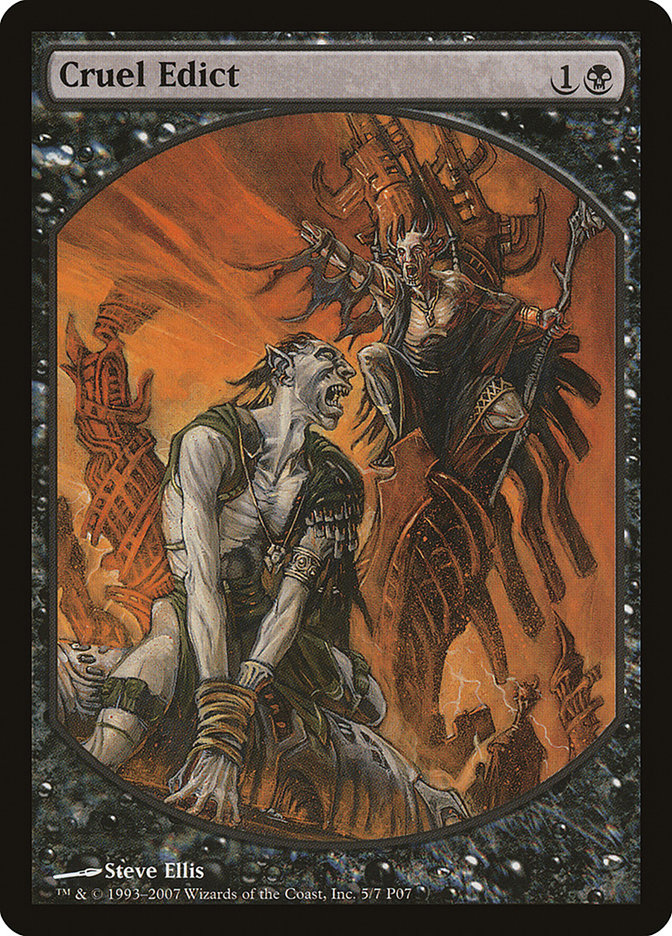 Cruel Edict [Magic Player Rewards 2007] | Gamers Paradise