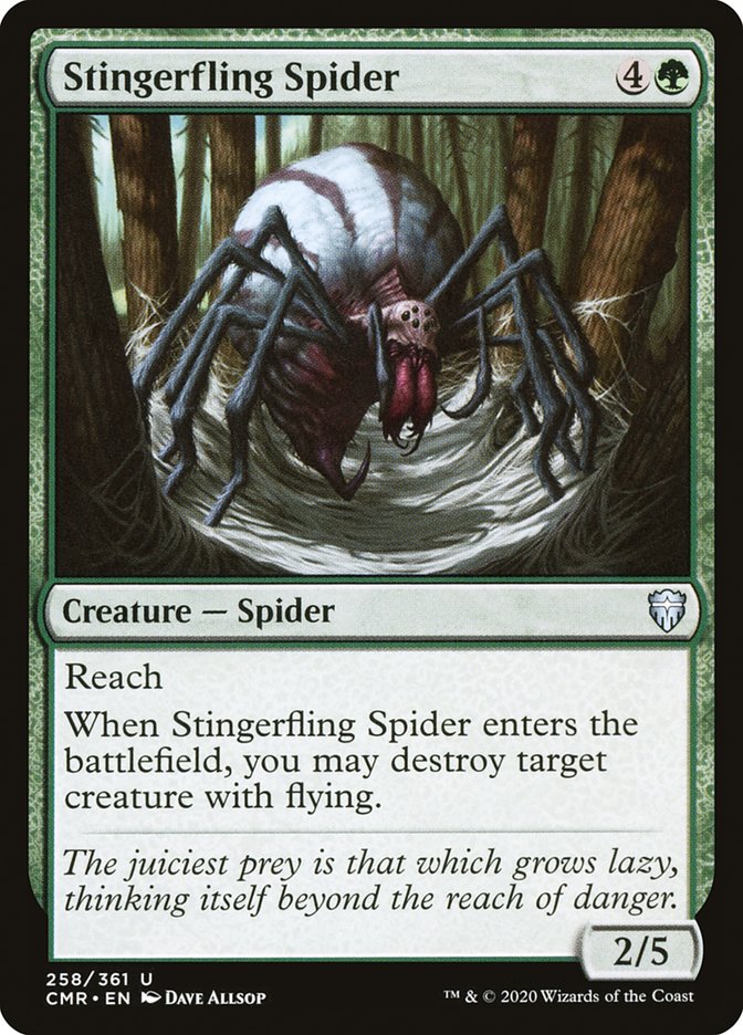 Stingerfling Spider [Commander Legends] | Gamers Paradise