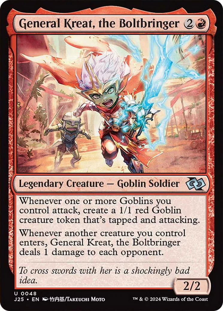 General Kreat, the boltbringer [Foundations Jumpstart] | Gamers Paradise