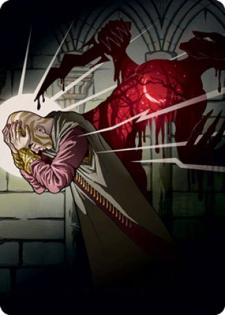 Agonizing Remorse Art Card [Strixhaven: School of Mages Art Series] | Gamers Paradise
