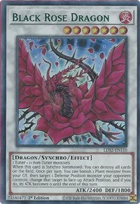 Black Rose Dragon (Green) [LDS2-EN110] Ultra Rare | Gamers Paradise