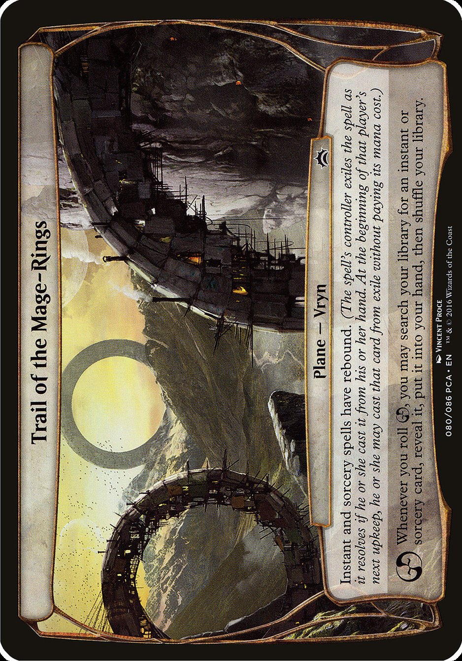 Trail of the Mage-Rings (Planes) [Planechase Anthology Planes] | Gamers Paradise
