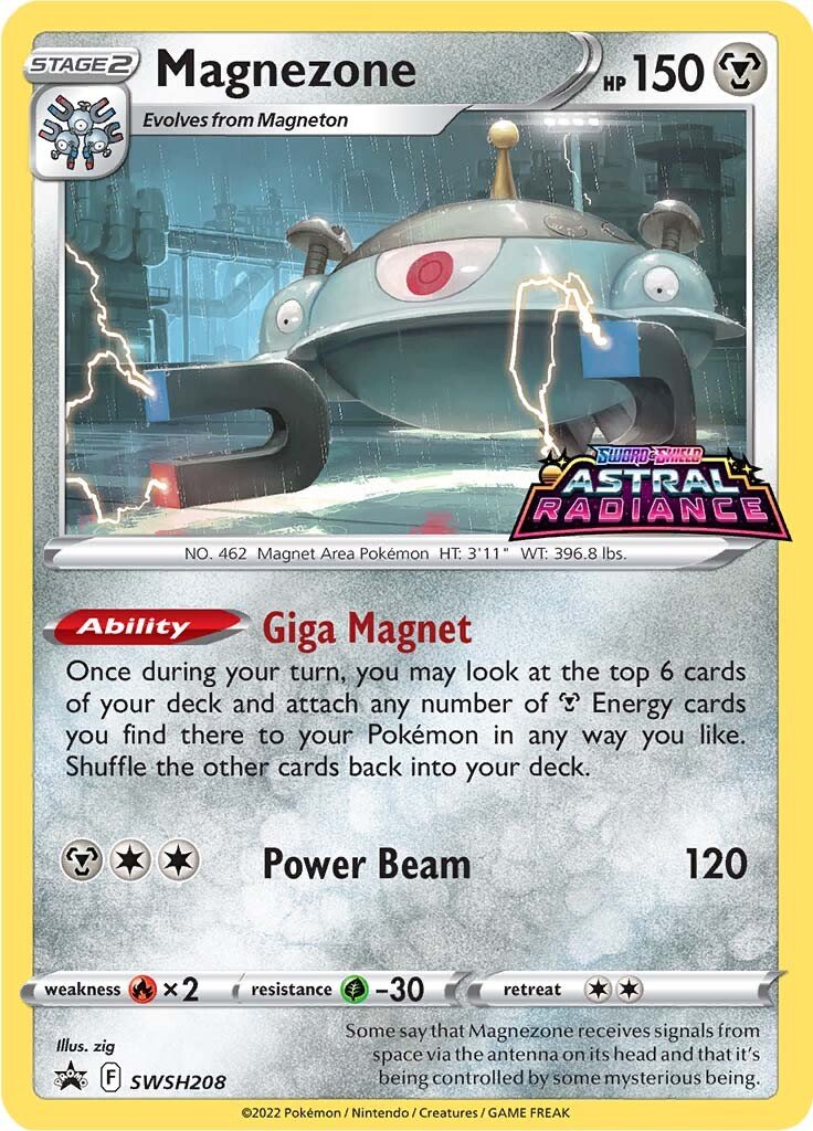 Magnezone (SWSH208) [Sword & Shield: Black Star Promos] | Gamers Paradise