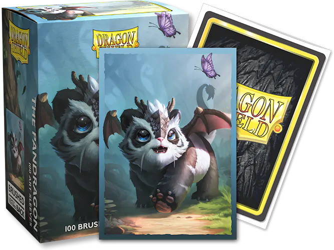 Dragon Shield: Standard 100ct Brushed Art Sleeves - The Pandragon | Gamers Paradise