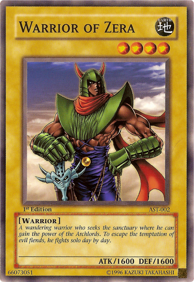 Warrior of Zera [AST-002] Common | Gamers Paradise