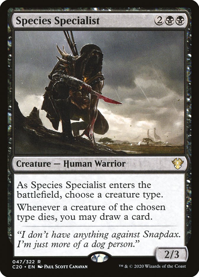 Species Specialist [Commander 2020] | Gamers Paradise