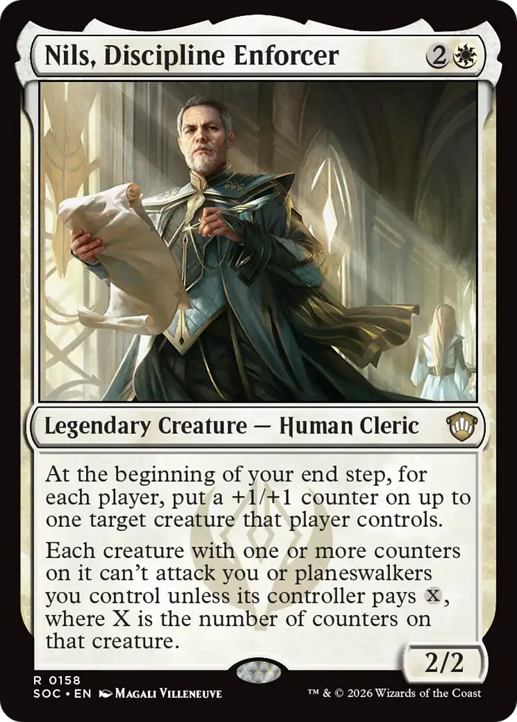 Nils, Discipline Enforcer [Secrets of Strixhaven Commander] | Gamers Paradise
