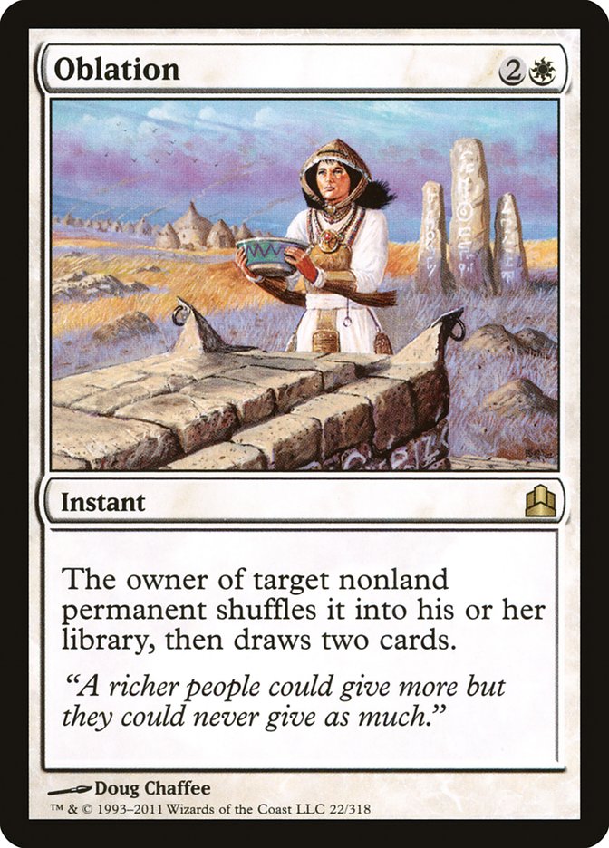 Oblation [Commander 2011] | Gamers Paradise