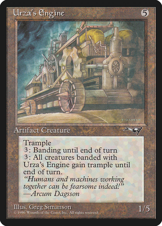 Urza's Engine [Alliances] | Gamers Paradise