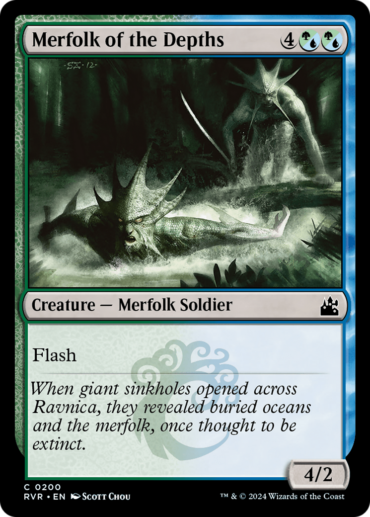 Merfolk of the Depths [Ravnica Remastered] | Gamers Paradise
