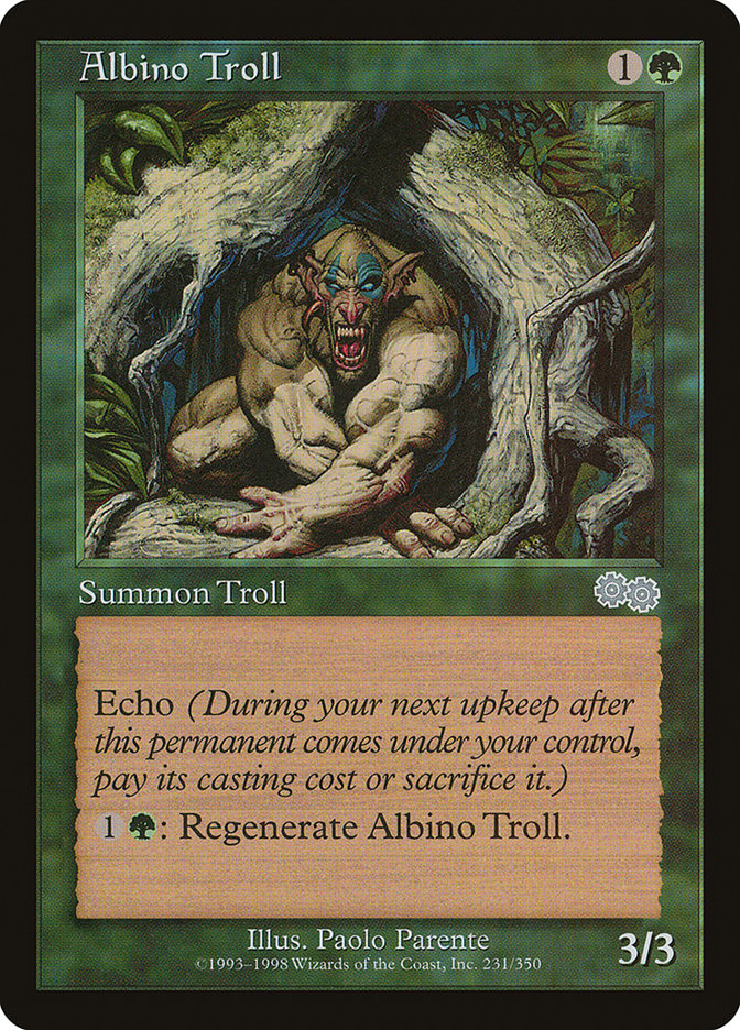Albino Troll [Urza's Saga] | Gamers Paradise