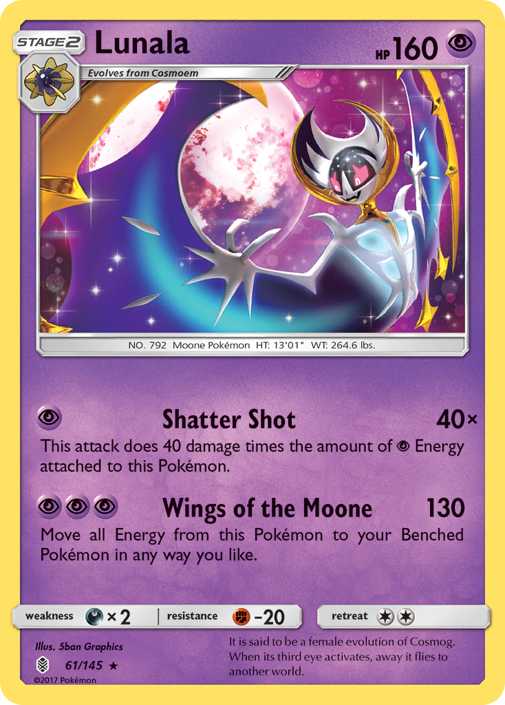 Lunala (61/145) [Sun & Moon: Guardians Rising] | Gamers Paradise