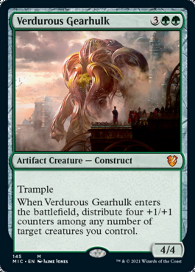 Verdurous Gearhulk [Innistrad: Midnight Hunt Commander] | Gamers Paradise