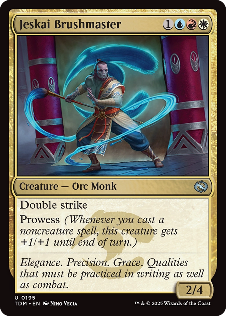 Jeskai Brushmaster [Tarkir: Dragonstorm] | Gamers Paradise