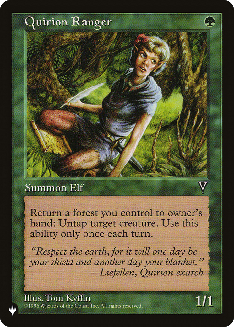 Quirion Ranger [The List Reprints] | Gamers Paradise