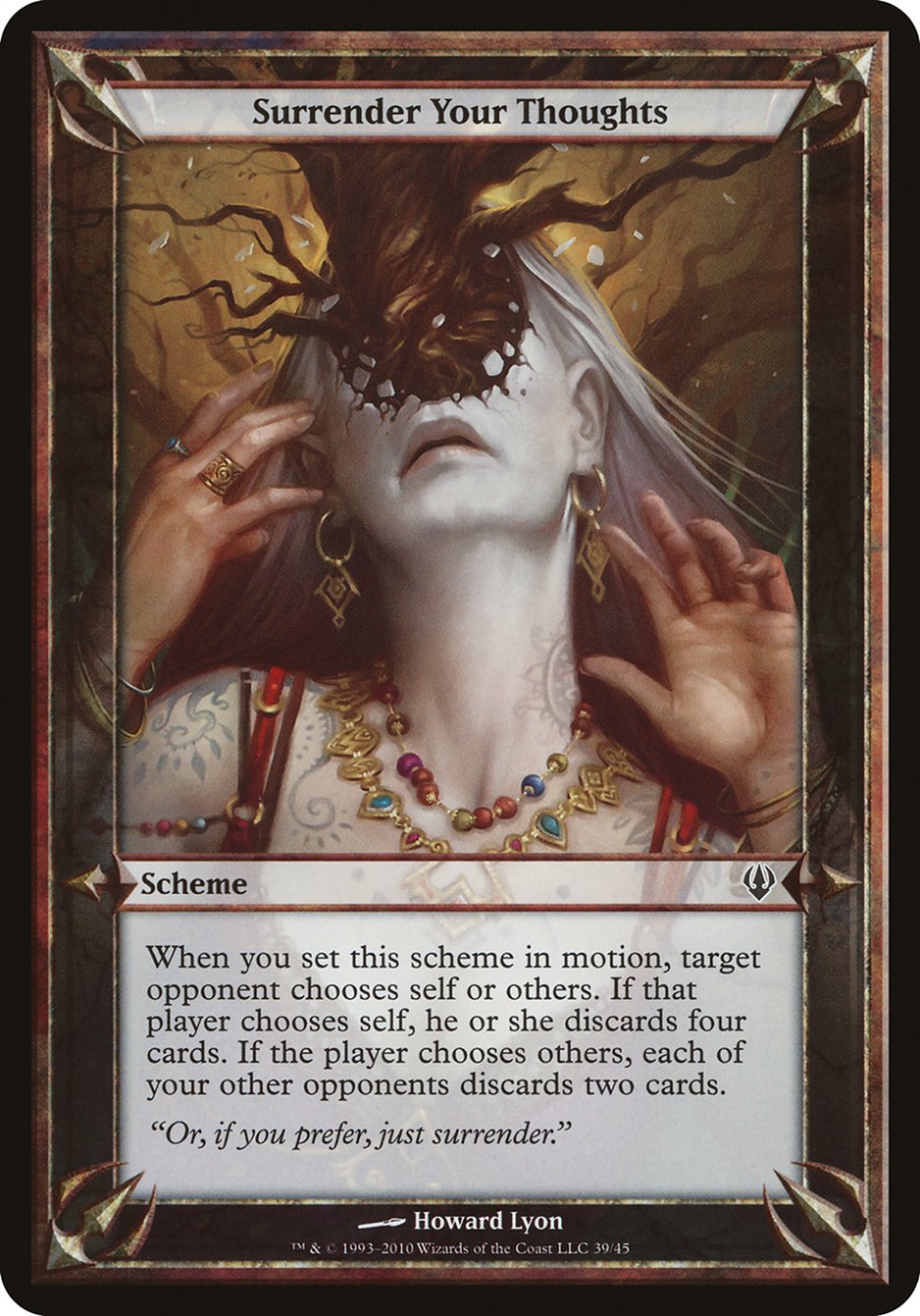 Surrender Your Thoughts (Schemes) [Archenemy Schemes] | Gamers Paradise