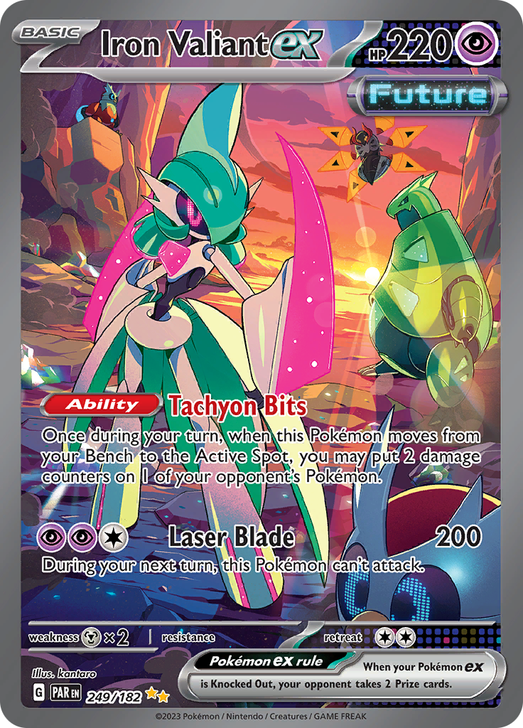 Iron Valiant ex (249/182) [Scarlet & Violet: Paradox Rift] | Gamers Paradise