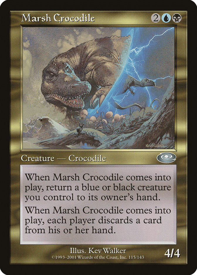 Marsh Crocodile [Planeshift] | Gamers Paradise