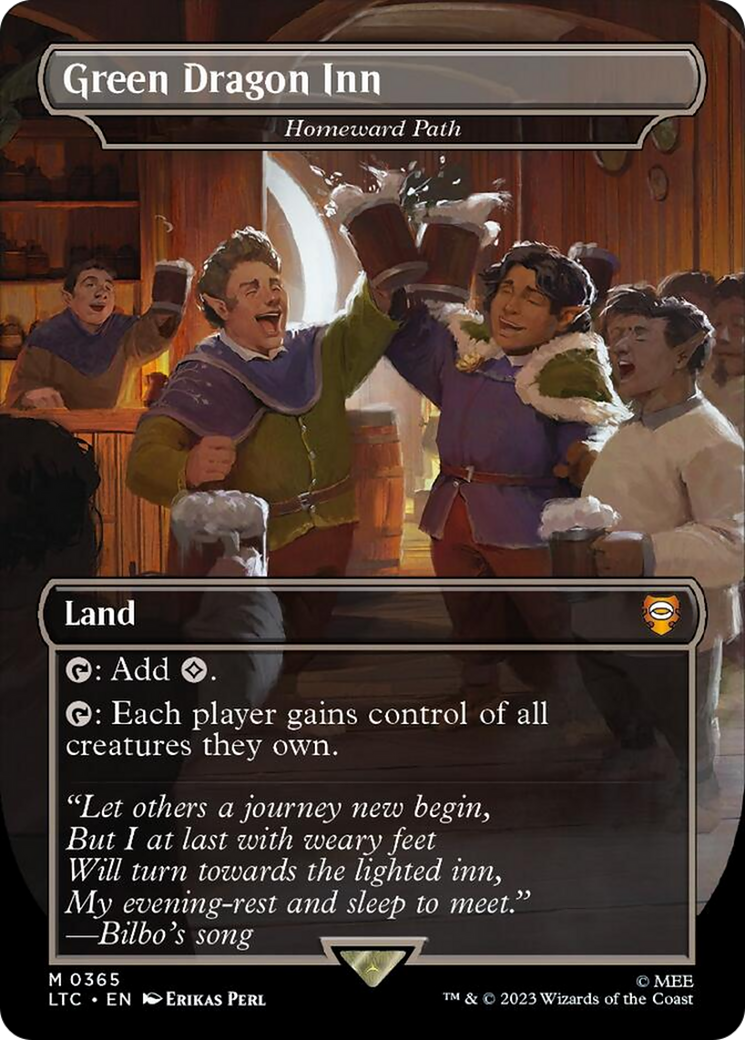 Green Dragon Inn - Homeward Path [The Lord of the Rings: Tales of Middle-Earth Commander] | Gamers Paradise