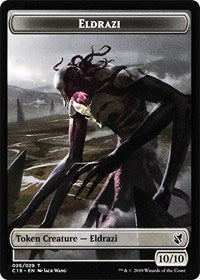 Eldrazi // Egg Double-Sided Token [Commander 2019 Tokens] | Gamers Paradise