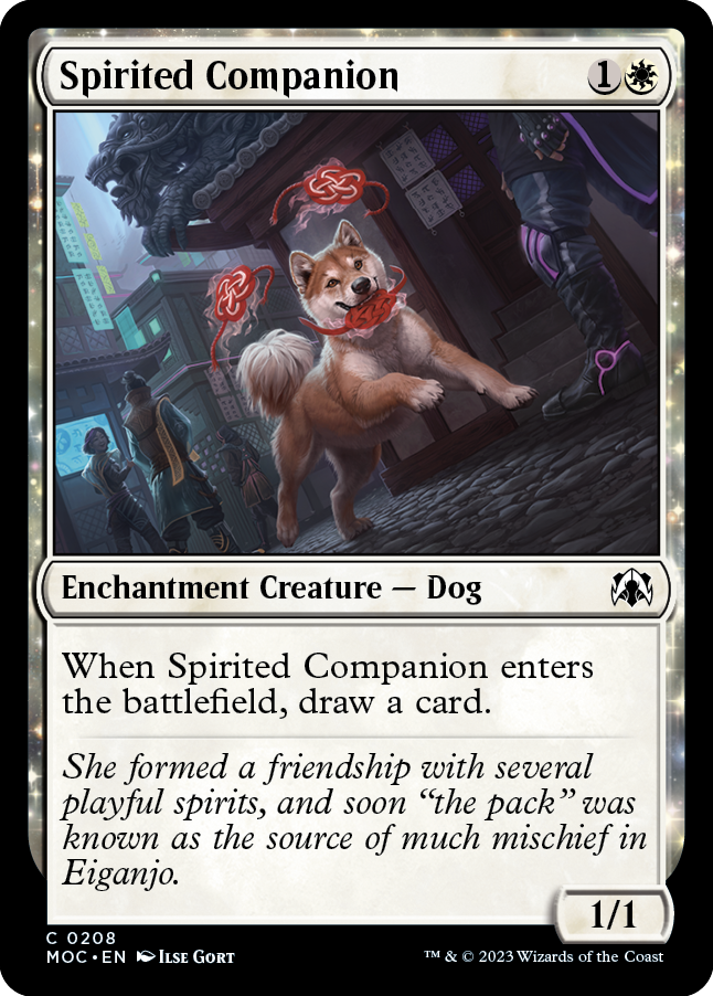 Spirited Companion [March of the Machine Commander] | Gamers Paradise