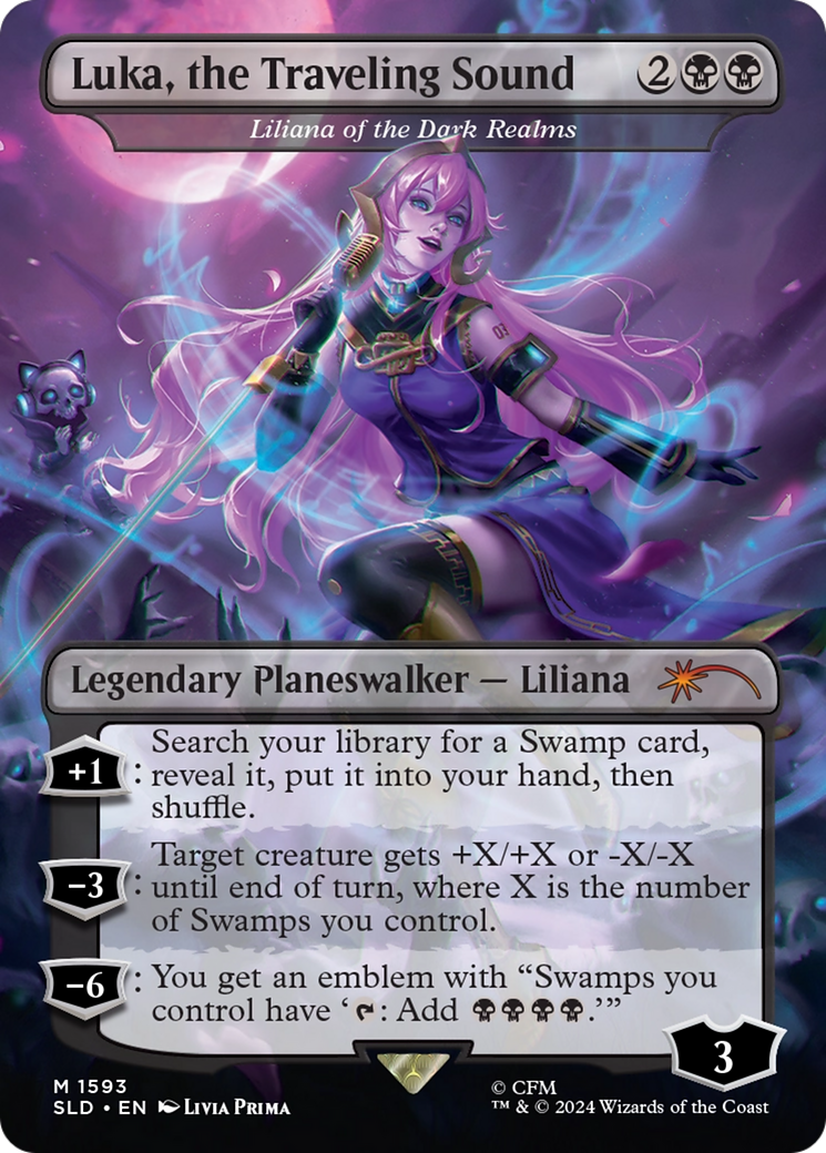 Luka, the Traveling Sound - Liliana of the Dark Realms [Secret Lair Drop Series] | Gamers Paradise