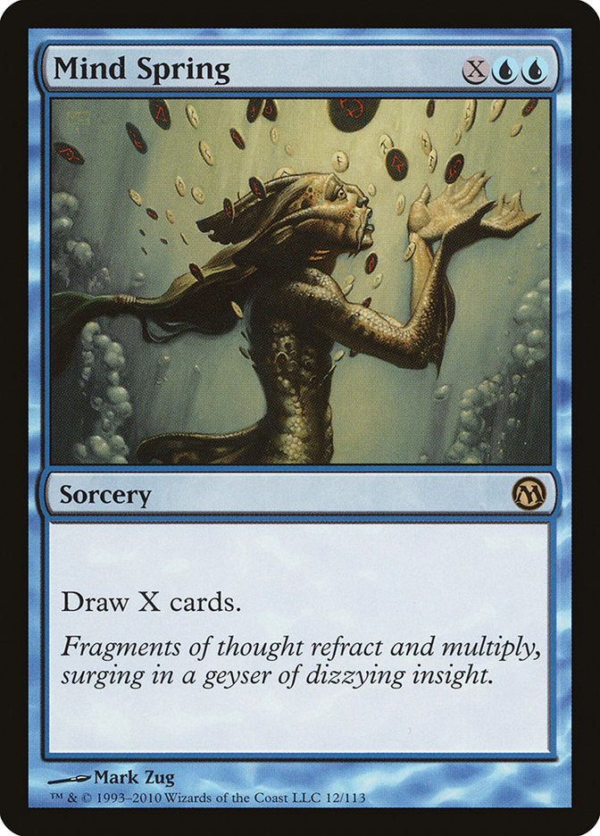 Mind Spring [Duels of the Planeswalkers] | Gamers Paradise
