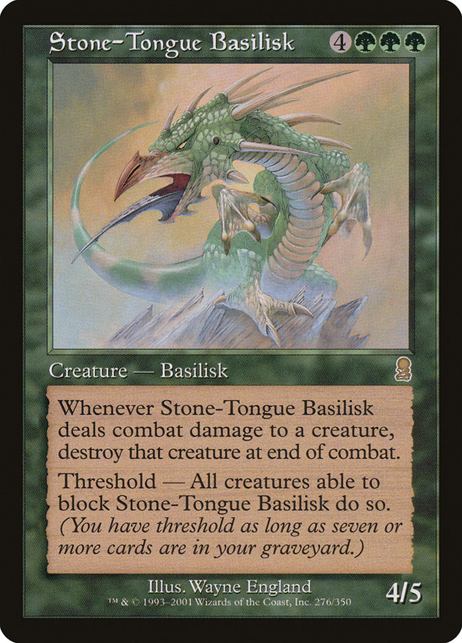 Stone-Tongue Basilisk [Odyssey] | Gamers Paradise