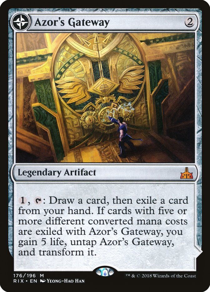 Azor's Gateway // Sanctum of the Sun [Rivals of Ixalan] | Gamers Paradise