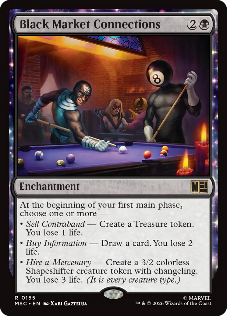 Black Market Connections [Marvel Super Heroes Commander] | Gamers Paradise