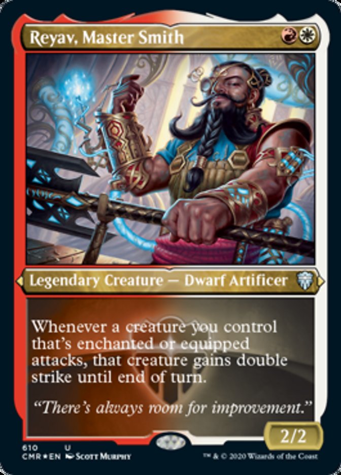 Reyav, Master Smith (Etched) [Commander Legends] | Gamers Paradise