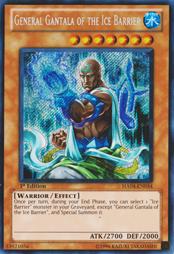 General Gantala of the Ice Barrier [HA04-EN054] Secret Rare | Gamers Paradise